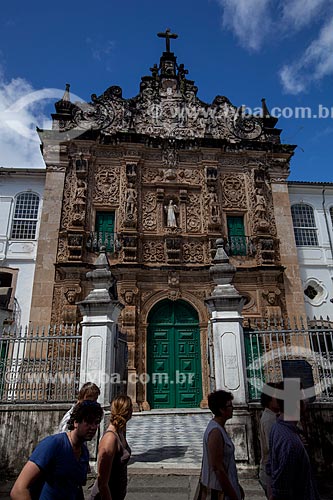  Assunto: Fachada da Igreja da Ordem Terceira de São Francisco (1703) / Local: Salvador - Bahia (BA) - Brasil / Data: 07/2012 