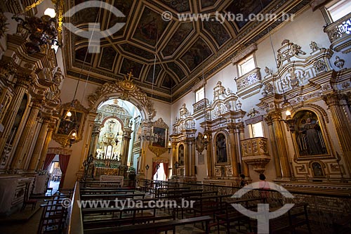 Assunto: Nave central da Igreja da Ordem Terceira de São Francisco (1703) / Local: Salvador - Bahia (BA) - Brasil / Data: 07/2012 