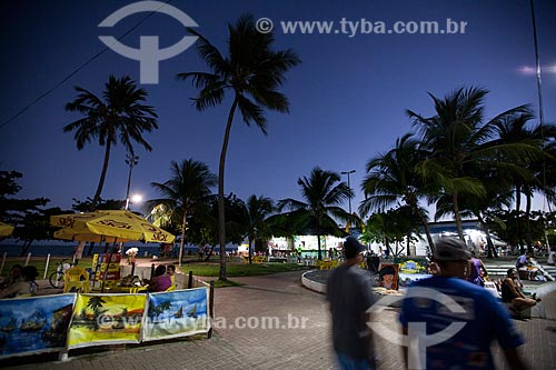  Assunto: Orla da Praia de Pajuçara / Local: Maceió - Alagoas (AL) - Brasil / Data: 07/2012 
