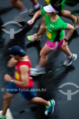  Assunto: Corredores durante a Meia Maratona da Cidade do  Rio de Janeiro / Local: Rio de Janeiro  -  Rio de Janeiro (RJ) - Brasil / Data: 07/2012 