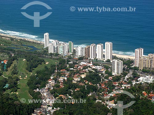  Assunto: São Conrado visto da Pedra Bonita / Local: São Conrado - Rio de Janeiro (RJ) - Brasil / Data: 09/2012 