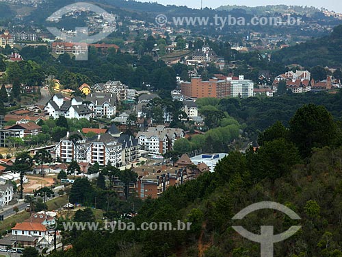  Assunto: Vila Capivari vista do Morro do Elefante / Local: Campos do Jordão - São Paulo (SP) - Brasil / Data: 09/2012 