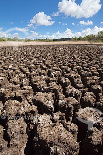  Assunto: Rio Cabeça da Vaca seco devido a estiagem / Local: Teofilandia - Bahia (BA) - Brasil / Data: 06/2012 