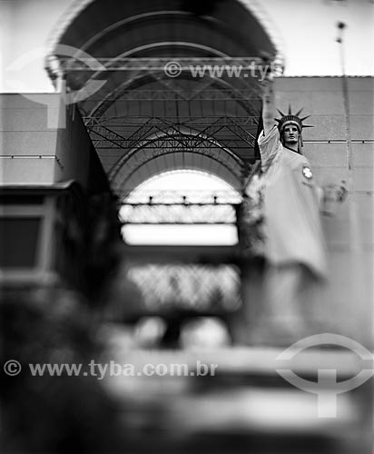  Assunto: Réplica da estátua da Liberdade no Shopping New York City Center / Local: Barra da Tijuca - Rio de Janeiro (RJ) - Brasil / Data: 09/2012 