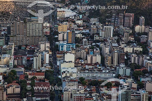  Assunto: Vista aérea do bairro de Botafogo e Cemitério São João Batista ao fundo / Local: Botafogo - Rio de Janeiro (RJ) - Brasil / Data: 09/2012 
