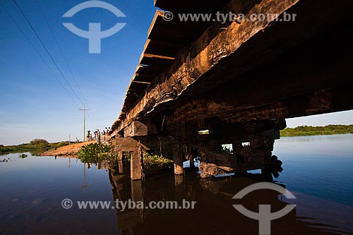  Assunto: Trecho da Rodovia Transpantaneira / Local: Mato Grosso (MT) - Brasil / Data: 06/2011 