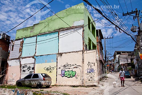  Assunto: Casas do Complexo do Alemão / Local: Rio de Janeiro (RJ) - Brasil / Data: 12/2010 