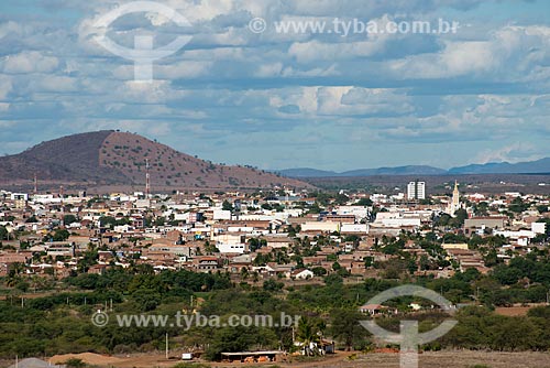  Assunto: Vista da cidade de Serra Talhada / Local: Serra Talhada - Pernambuco (PE) - Brasil / Data: 08/2012 