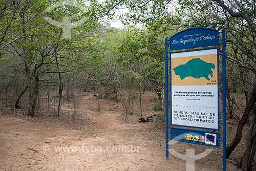  Assunto: Sítio arqueológico Alcobaça no Parque Nacional do Catimbau / Local: Buíque - Pernambuco (PE) - Brasil / Data: 08/2012 