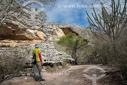  Assunto: Inscrições rupestres na no Parque Nacional do Catimbau - Pintura dos Homens sem Cabeça / Local: Buíque - Pernambuco (PE) - Brasil / Data: 08/2012 