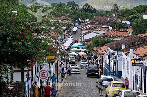  Assunto: Rua do Lazer - antiga Rua do Rosário / Local: Pirenópolis - Goiás (GO) - Brasil / Data: 05/2012 