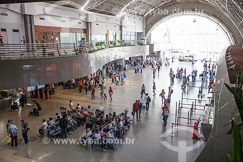  Assunto: Saguão no interior do Aeroporto Internacional Pinto Martins / Local: Fortaleza - Ceará (CE) - Brasil / Data: 11/2012 