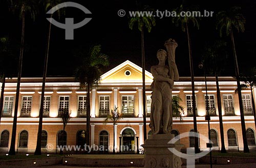  Assunto: Antigo prédio da Casa da Moeda ,  atual Arquivo Nacional  -  fundado em 1838 ,  está neste endereço a partir de 1985 / Local: Praça da República - Rio de Janeiro (RJ) - Brasil / Data: 01/2011 