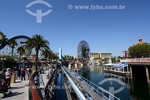  Assunto: Vista do Walt Disney World Resort / Local: Anaheim - Califórnia - Estados Unidos da América - EUA / Data: 09/2012 