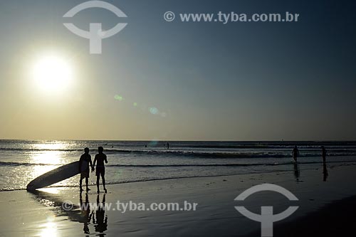  Assunto: Banhistas na praia de Jericoacoara / Local: Jijoca de Jericoacoara - Ceará (CE) - Brasil / Data: 09/2012 
