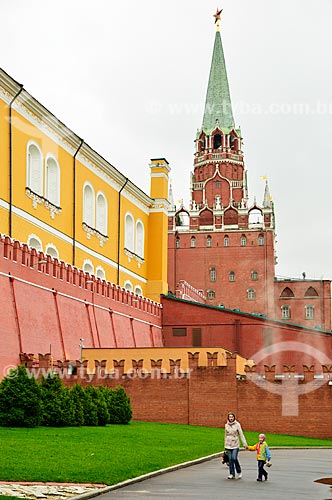  Assunto: Torre da Trindade no Kremlin / Local: Moscou - Rússia - Europa / Data: 09/2010 