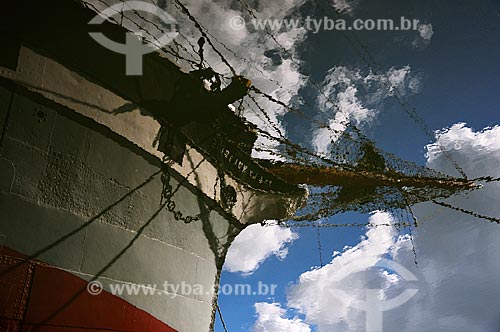  Assunto: Reflexo da proa de navio / Local: Melbourne - Austrália - Oceania / Data: 10/2010 