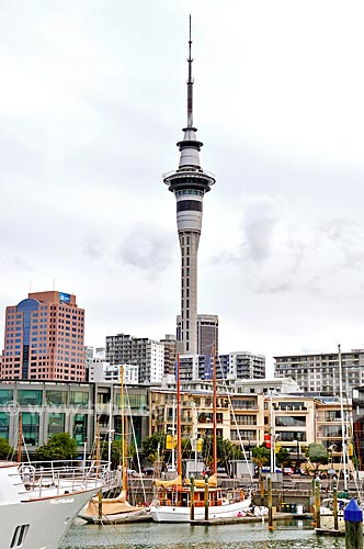  Assunto: Sky Tower (Torre do Céu) / Local: Auckland - Nova Zelândia - Oceania / Data: 01/2011 