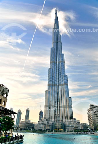  Assunto: Edifício Burj Khalifa - prédio mais alto do mundo / Local: Dubai - Emirados Árabes Unidos - Ásia / Data: 01/2011 