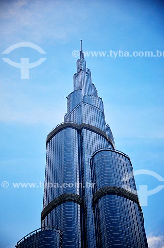  Assunto: Edifício Burj Khalifa - prédio mais alto do mundo / Local: Dubai - Emirados Árabes Unidos - Ásia / Data: 01/2011 