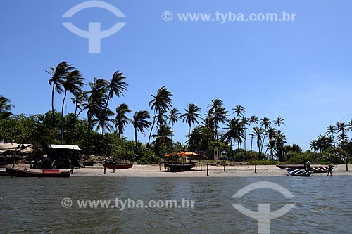  Assunto: Barcos de pesca no rio Preguiças / Local: Barreirinhas - Maranhão (MA) - Brasil / Data: 10/2012 