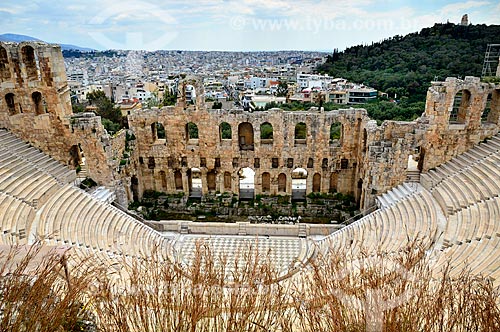  Assunto: Odeon de Herodes Ático / Local: Atenas - Grécia - Europa / Data: 04/2011 