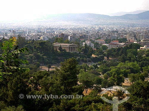  Assunto: Antiga Ágora de Atenas com o Templo de Hefesto / Local: Atenas - Grécia - Europa / Data: 06/2008 