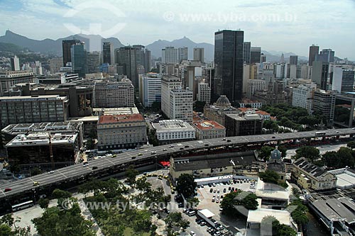  Assunto: Vista do Elevado da Perimetral / Local: Centro - Rio de Janeiro (RJ) - Brasil / Data: 12/2012 