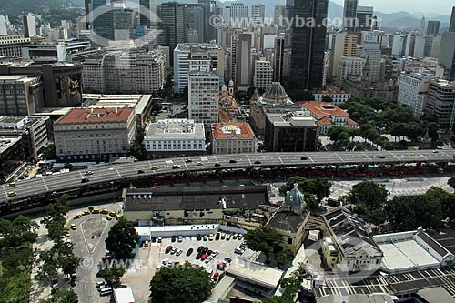  Assunto: Vista do Elevado da Perimetral / Local: Centro - Rio de Janeiro (RJ) - Brasil / Data: 12/2012 