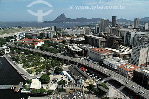  Assunto: Vista do Elevado da Perimetral / Local: Centro - Rio de Janeiro (RJ) - Brasil / Data: 12/2012 