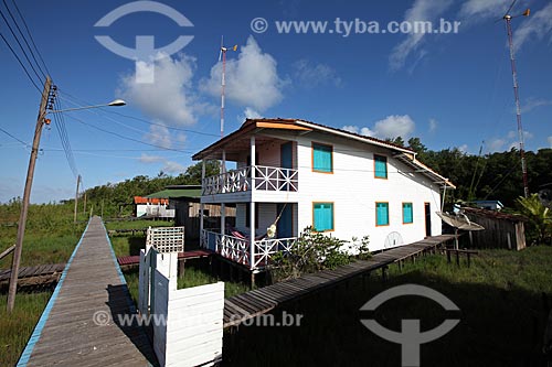  Assunto: Vila de Sucuriju - Reserva Biológica Lago Piratuba / Local: Amapá (AP) - Brasil / Data: 05/2012 
