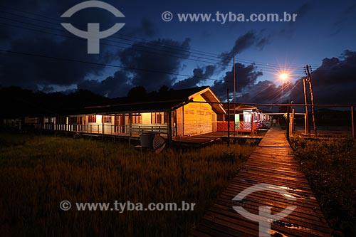  Assunto: Vila de Sucuriju - Reserva Biológica Lago Piratuba / Local: Amapá (AP) - Brasil / Data: 05/2012 