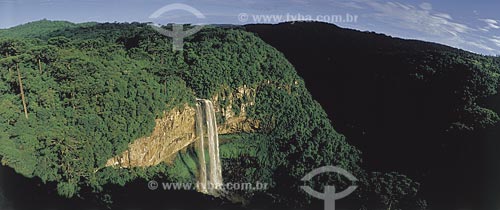  Assunto: Vista da Cascata do Caracol / Local: Canela - Rio Grande do Sul (RS) - Brasil / Data: 10/2009 