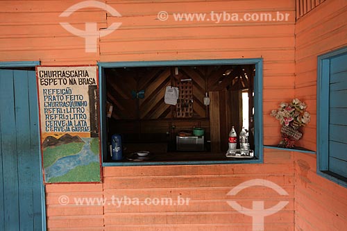  Assunto: Pequeno bar próximo à Reserva Biológica Lago Piratuba / Local: Amapá (AP) - Brasil / Data: 05/2012 