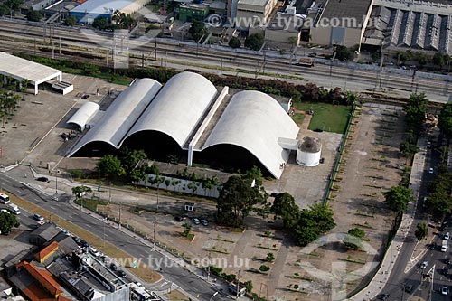  Assunto: Vista aérea do Memorial da América Latina / Local: Barra Funda - São Paulo (SP) - Brasil / Data: 11/2012 