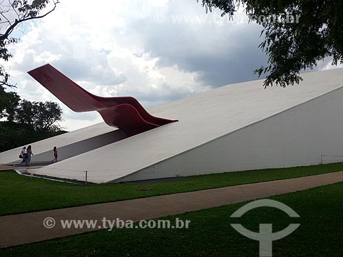  Assunto: Entrada do Auditório Ibirapuera / Local: Parque do Ibirapuera - São Paulo (SP) - Brasil / Data: 12/2012 