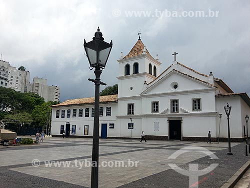  Assunto: Pátio do Colégio (1554) - marco da fundação da cidade de São Paulo / Local: Sé - São Paulo (SP) - Brasil / Data: 12/2012 