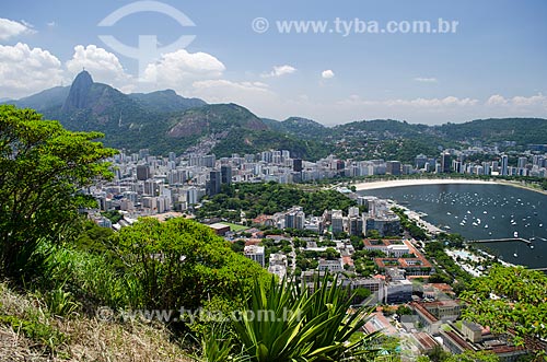  Assunto: Enseada de Botafogo vista do Morro da Babilônia / Local: Urca - Rio de Janeiro (RJ) - Brasil / Data: 12/2012 