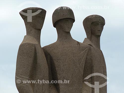  Assunto: Monumento aos Mortos da Segunda Guerra Mundial - Monumento aos Pracinhas / Local: Glória - Rio de Janeiro (RJ) - Brasil / Data: 11/2010 