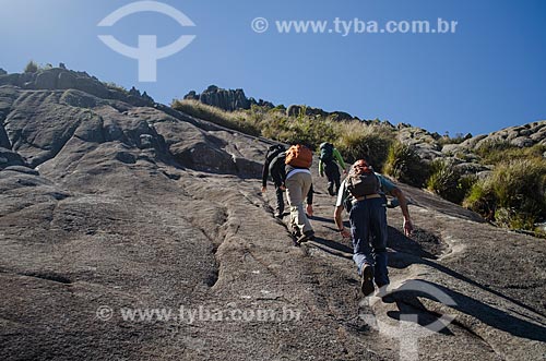  Assunto: Escalada do Pico das Agulhas Negras / Local: Itatiaia - Rio de Janeiro (RJ) - Brasil / Data: 08/2012 