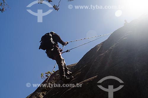  Assunto: Escalada do Pico das Agulhas Negras / Local: Itatiaia - Rio de Janeiro (RJ) - Brasil / Data: 08/2012 