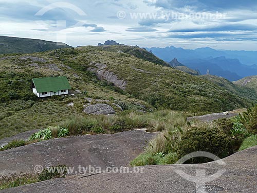  Assunto: Abrigo do Açu no Parque Nacional da Serra dos Órgãos / Local: Petrópolis - Rio de Janeiro (RJ) - Brasil / Data: 05/2012 
