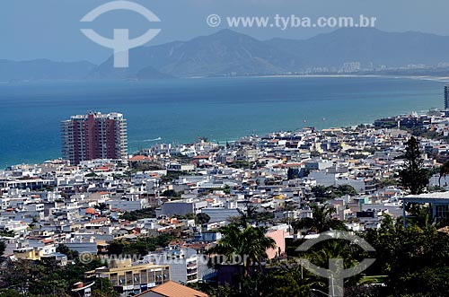  Assunto: Vista do bairro e da orla da Barra da Tijuca / Local: Barra da Tijuca - Rio de Janeiro (RJ) - Brasil / Data: 08/2012 