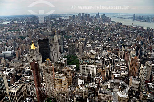  Assunto: Vista do terraço do Empire State Building / Local: Manhattan - Nova Iorque - Estados Unidos - América do Norte / Data: 06/2011 