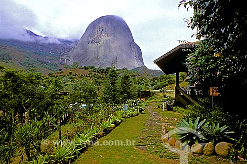  Assunto: Pedra Azul no Parque Estadual da Pedra Azul / Local: Domingos Martins - Espírito Santo (ES) - Brasil / Data: 1988 