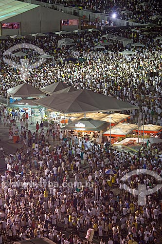  Assunto: Multidão na Praia de Copacabana durante o réveillon 2012 / Local: Copacabana - Rio de Janeiro (RJ) - Brasil / Data: 12/2012 