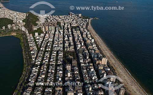  Assunto: Vista aérea de Ipanema / Local: Ipanema - Rio de Janeiro (RJ) - Brasil / Data: 12/2012 