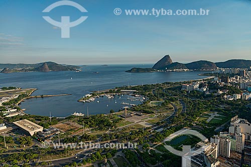  Assunto: Vista áerea do Aterro do Flamengo / Local: Rio de Janeiro (RJ) - Brasil / Data: 12/2012 