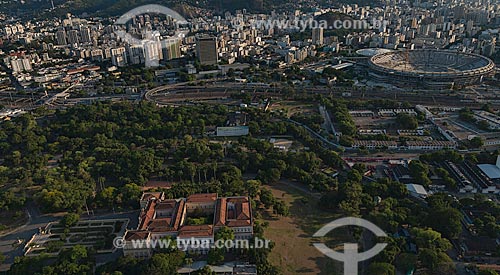  Assunto: Vista aérea da Quinta da Boa Vista / Local: São Cristovão - Rio de Janeiro (RJ) - Brasil / Data: 12/2012 