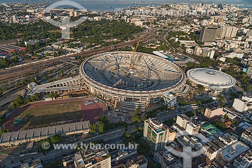  Assunto: Reforma do Estádio Jornalista Mário Filho - também conhecido como Maracanã - para a Copa do Mundo de 2014 / Local: Rio de Janeiro (RJ) - Brasil / Data: 12/2012 